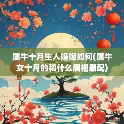 属牛十月生人婚姻如何(属牛女十月的和什么属相最配)