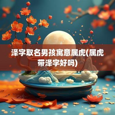 泽字取名男孩寓意属虎(属虎带泽字好吗)