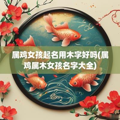属鸡女孩起名用木字好吗(属鸡属木女孩名字大全)