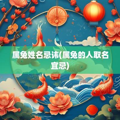 属兔姓名忌讳(属兔的人取名宜忌) 属兔姓名忌讳(属兔的人取名宜忌)