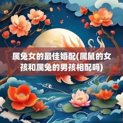 属兔女的最佳婚配(属鼠的女孩和属兔的男孩相配吗)