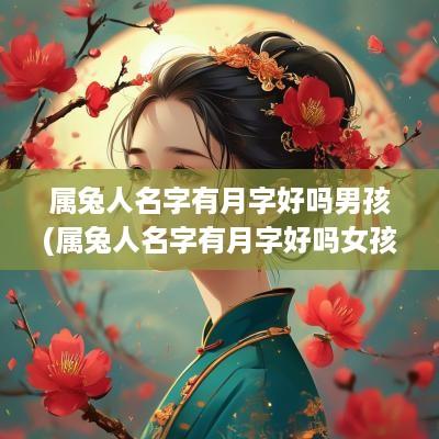 属兔人名字有月字好吗男孩(属兔人名字有月字好吗女孩)