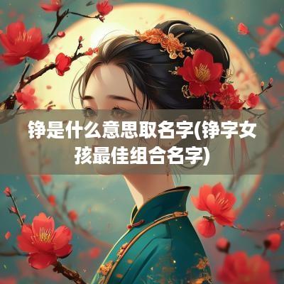 铮是什么意思取名字(铮字女孩最佳组合名字)