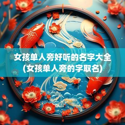 女孩单人旁好听的名字大全(女孩单人旁的字取名)
