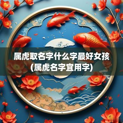属虎取名字什么字最好女孩(属虎名字宜用字)