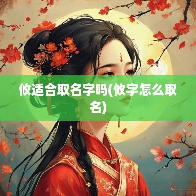 攸适合取名字吗(攸字怎么取名)