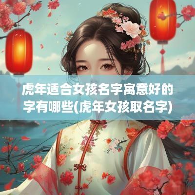 蛇年适合女孩名字寓意好的字有哪些(蛇年女孩取名字)