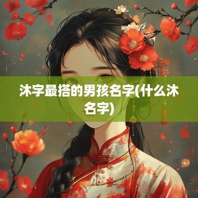 沐字最搭的男孩名字(什么沐名字)