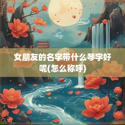女朋友的名字带什么琴字好呢(怎么称呼)