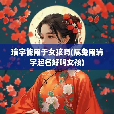 瑞字能用于女孩吗(属兔用瑞字起名好吗女孩)