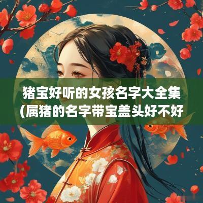 猪宝好听的女孩名字大全集(属猪的名字带宝盖头好不好)