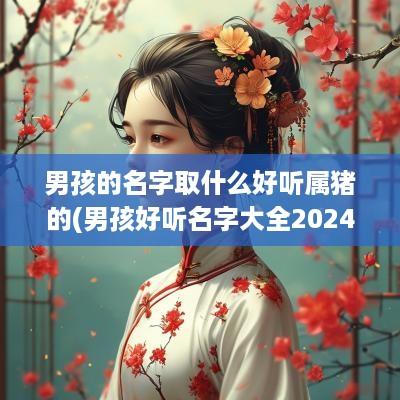 男孩的名字取什么好听属猪的(男孩好听名字大全2025)