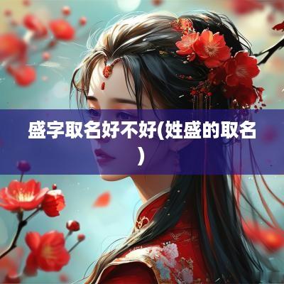 盛字取名好不好(姓盛的取名) 盛字取名好不好(姓盛的取名)