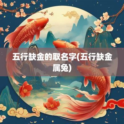 五行缺金的取名字(五行缺金属兔)
