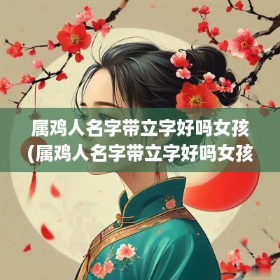 属鸡人名字带立字好吗女孩(属鸡人名字带立字好吗女孩取名)