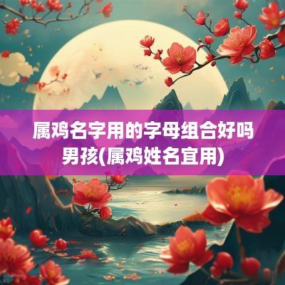 属鸡名字用的字母组合好吗男孩(属鸡姓名宜用)
