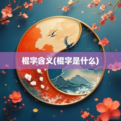 棍字含义(棍字是什么)