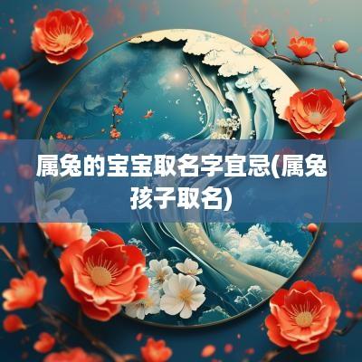 属兔的宝宝取名字宜忌(属兔孩子取名)