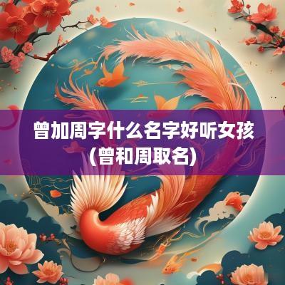 曾加周字什么名字好听女孩(曾和周取名)