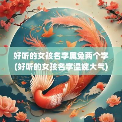 好听的女孩名字属兔两个字(好听的女孩名字温婉大气)