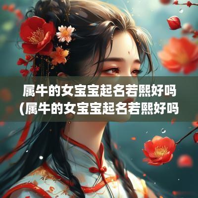 属牛的女宝宝起名若熙好吗(属牛的女宝宝起名若熙好吗好不好)