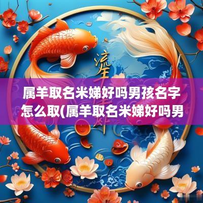 属羊取名米娣好吗男孩名字怎么取(属羊取名米娣好吗男孩名字)