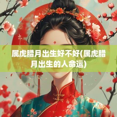 属虎腊月出生好不好(属虎腊月出生的人命运)