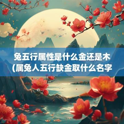 兔五行属性是什么金还是木(属兔人五行缺金取什么名字)