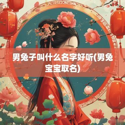 男兔子叫什么名字好听(男兔宝宝取名)