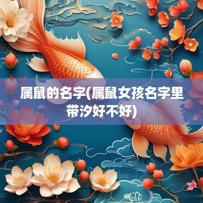 属鼠的名字(属鼠女孩名字里带汐好不好)