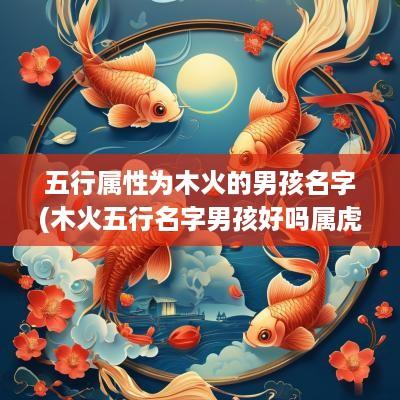 五行属性为木火的男孩名字(木火五行名字男孩好吗属虎的)