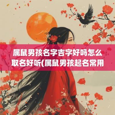 属鼠男孩名字吉字好吗怎么取名好听(属鼠男孩起名常用字有哪些)