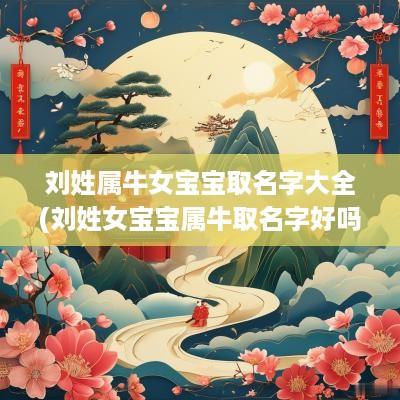 刘姓属牛女宝宝取名字大全(刘姓女宝宝属牛取名字好吗怎么取)