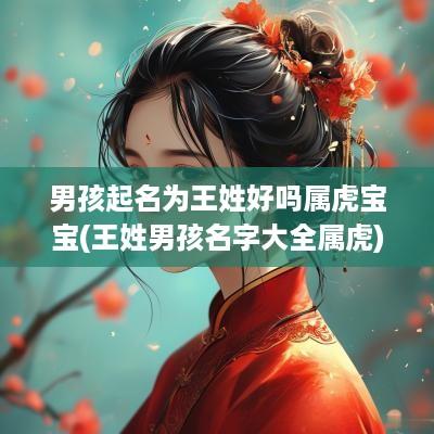 男孩起名为王姓好吗属虎宝宝(王姓男孩名字大全属虎)