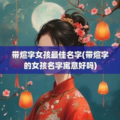 带煊字女孩最佳名字(带煊字的女孩名字寓意好吗)
