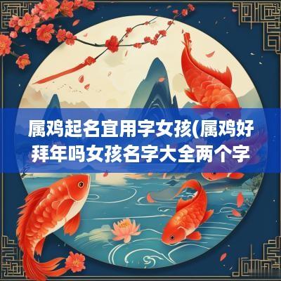 属鸡起名宜用字女孩(属鸡好拜年吗女孩名字大全两个字)