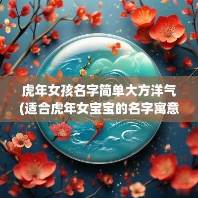 蛇年女孩名字简单大方洋气(适合蛇年女宝宝的名字寓意好的字)