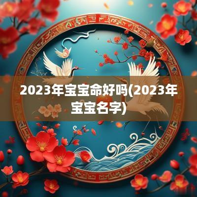 2025年宝宝命好吗(2025年宝宝名字)