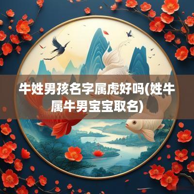 牛姓男孩名字属虎好吗(姓牛属牛男宝宝取名)