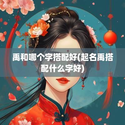 禹和哪个字搭配好(起名禹搭配什么字好)