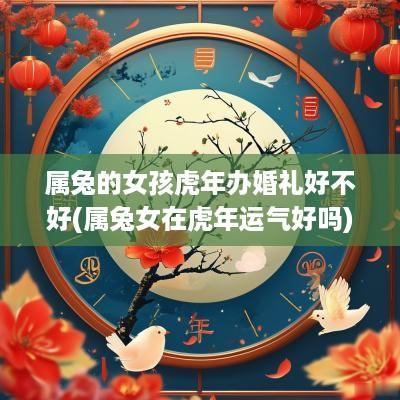 属兔的女孩蛇年办婚礼好不好(属兔女在蛇年运气好吗)