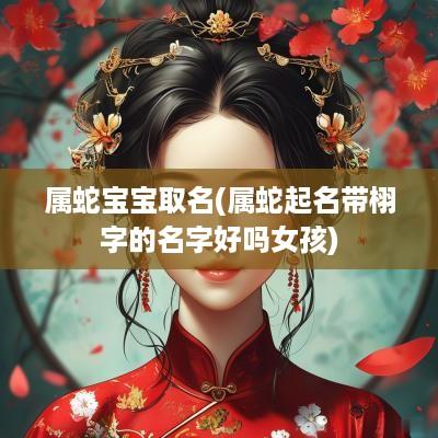 属蛇宝宝取名(属蛇起名带栩字的名字好吗女孩)