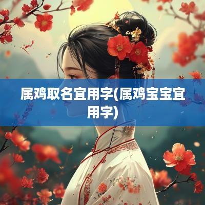 属鸡取名宜用字(属鸡宝宝宜用字)