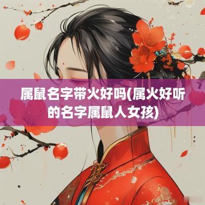 属鼠名字带火好吗(属火好听的名字属鼠人女孩)