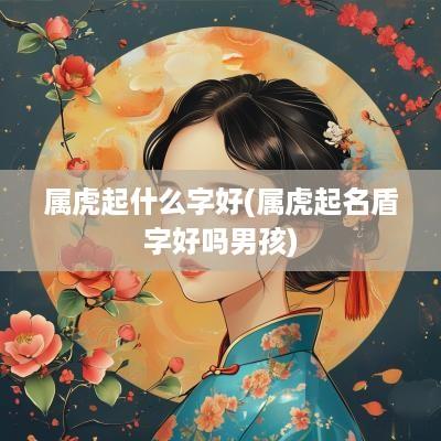 属虎起什么字好(属虎起名盾字好吗男孩)