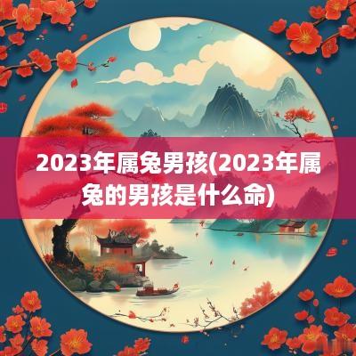 2025年属兔男孩(2025年属兔的男孩是什么命)