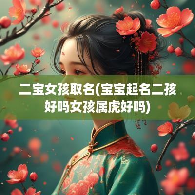 二宝女孩取名(宝宝起名二孩好吗女孩属虎好吗)