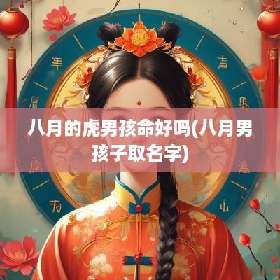 八月的虎男孩命好吗(八月男孩子取名字)