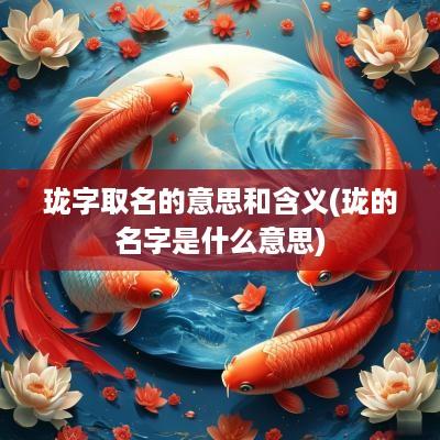 珑字取名的意思和含义(珑的名字是什么意思)