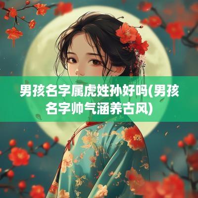 男孩名字属虎姓孙好吗(男孩名字帅气涵养古风)
